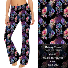  Galaxy Roses - Yoga Flares with Pockets