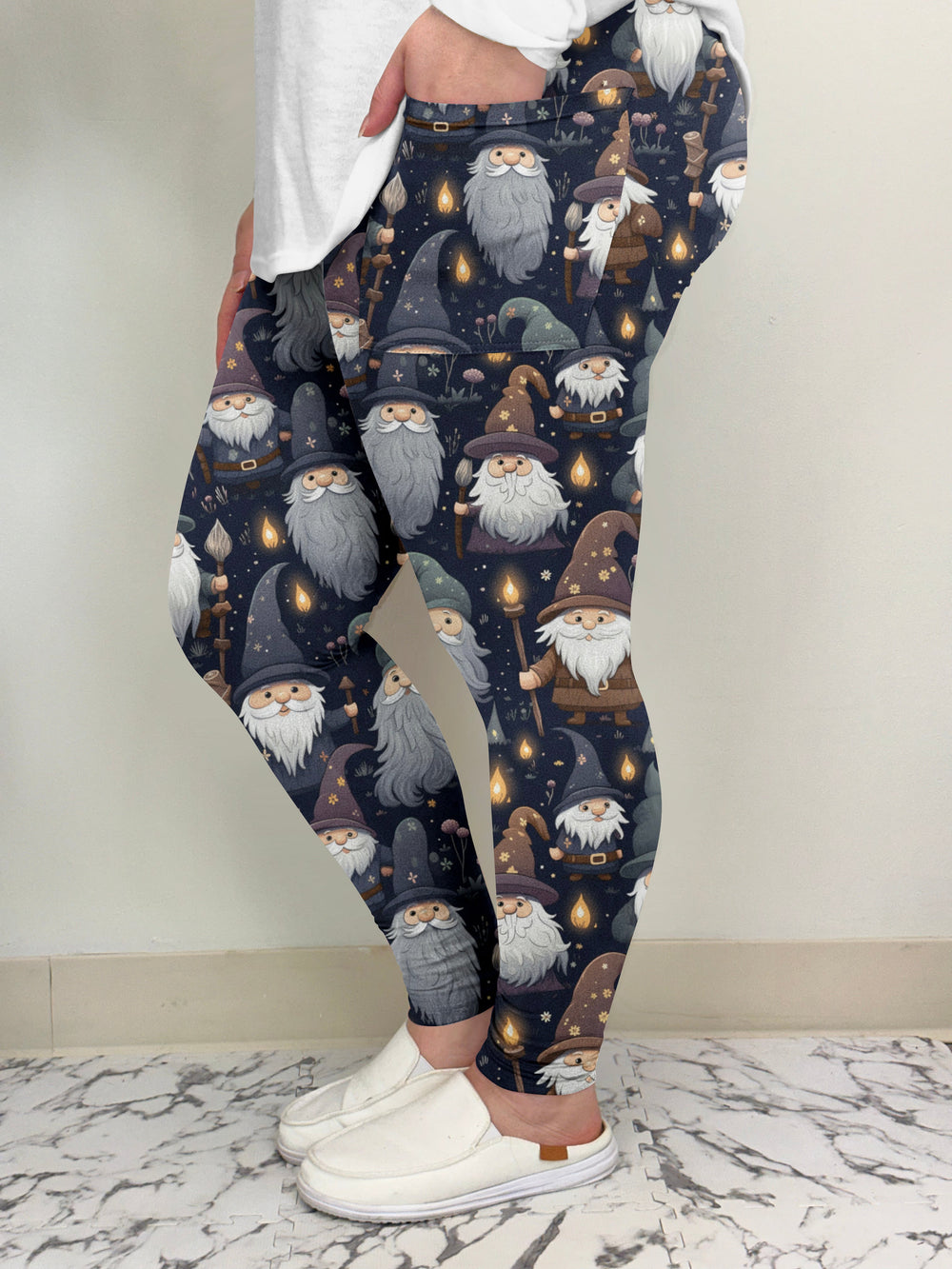 Wizard Gnome Leggings w/ Pockets