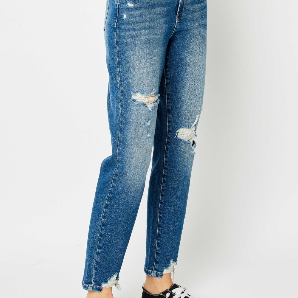 
                      
                        Judy Blue Full Size Distressed Slim Jeans
                      
                    