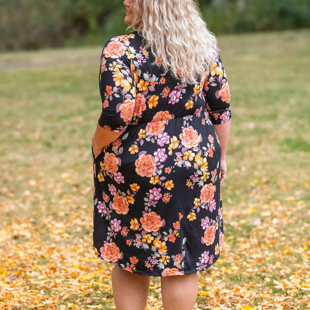 
                      
                        Taylor Dress - Black Fall Floral Mix
                      
                    