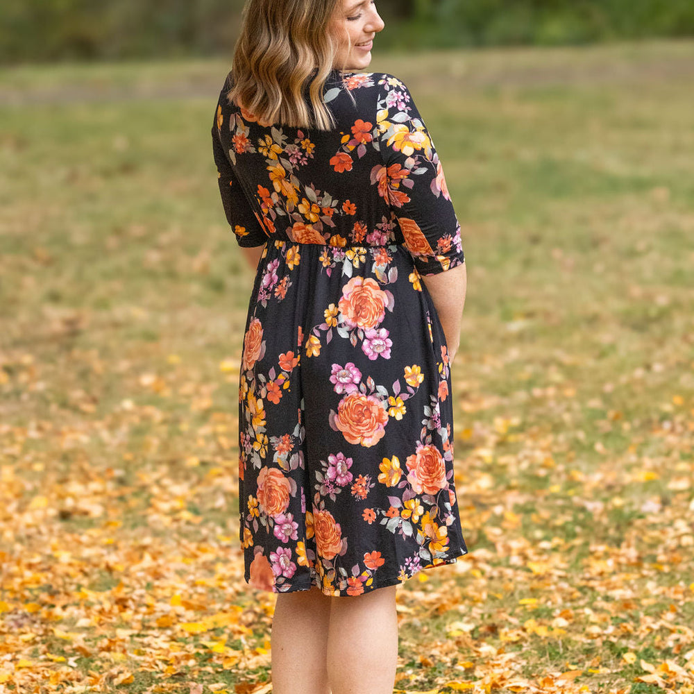 
                      
                        Taylor Dress - Black Fall Floral Mix
                      
                    