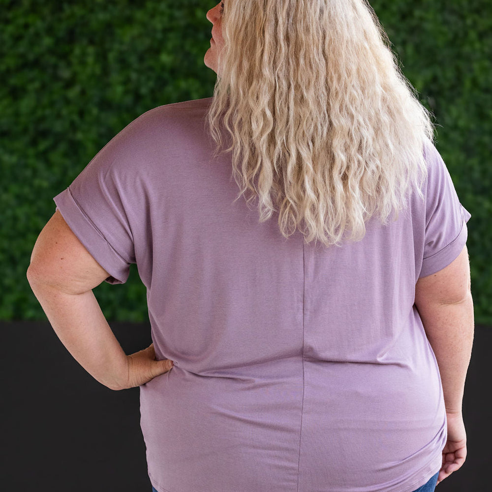 
                      
                        IN STOCK Sierra Pocket Tops - Dusty Purple
                      
                    