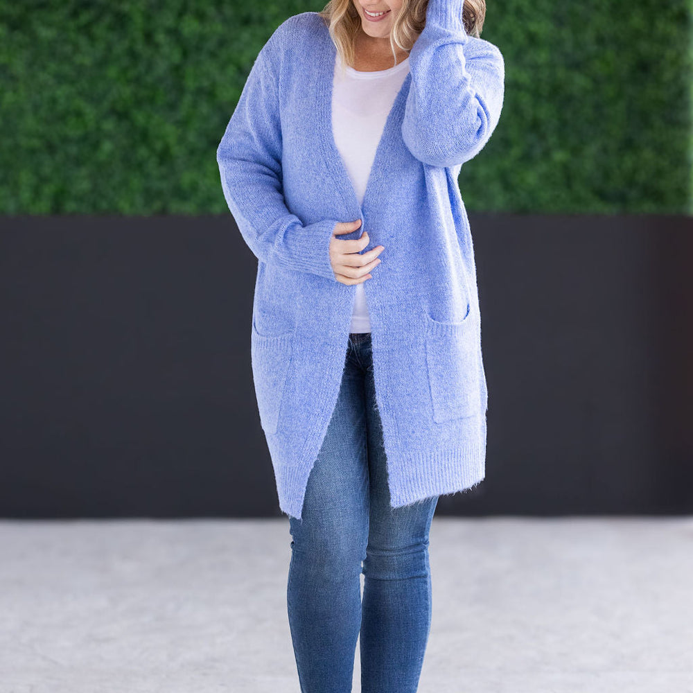 
                      
                        Madison Cozy Cardigan - Blue
                      
                    