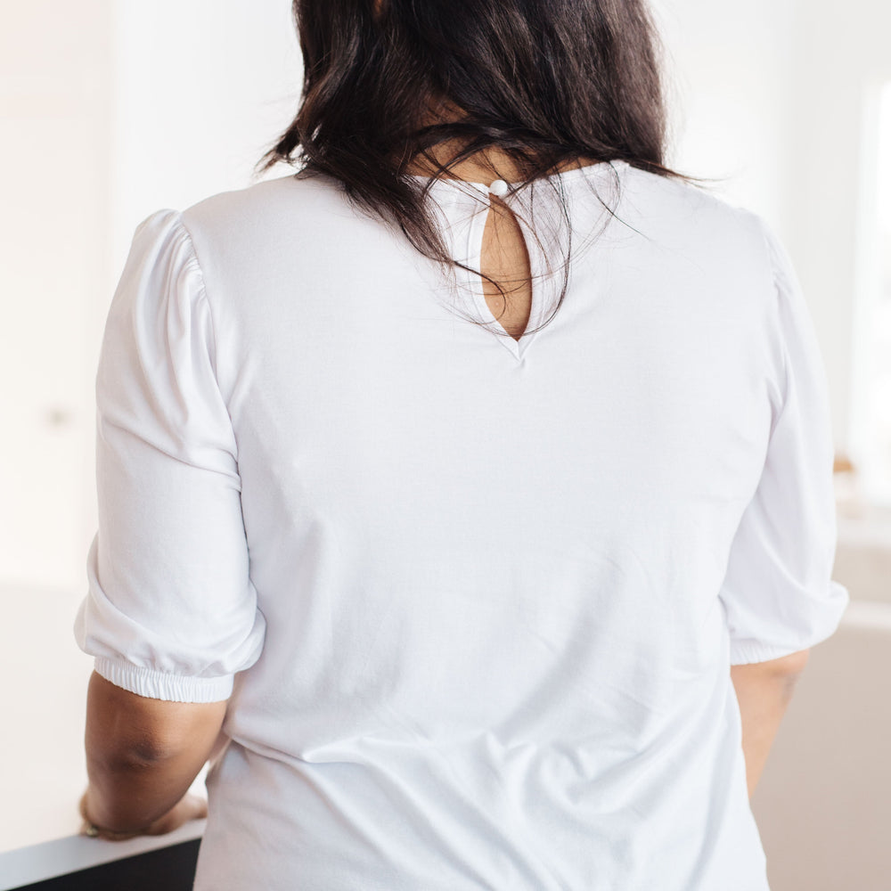 
                      
                        New Days Ahead White Blouse
                      
                    