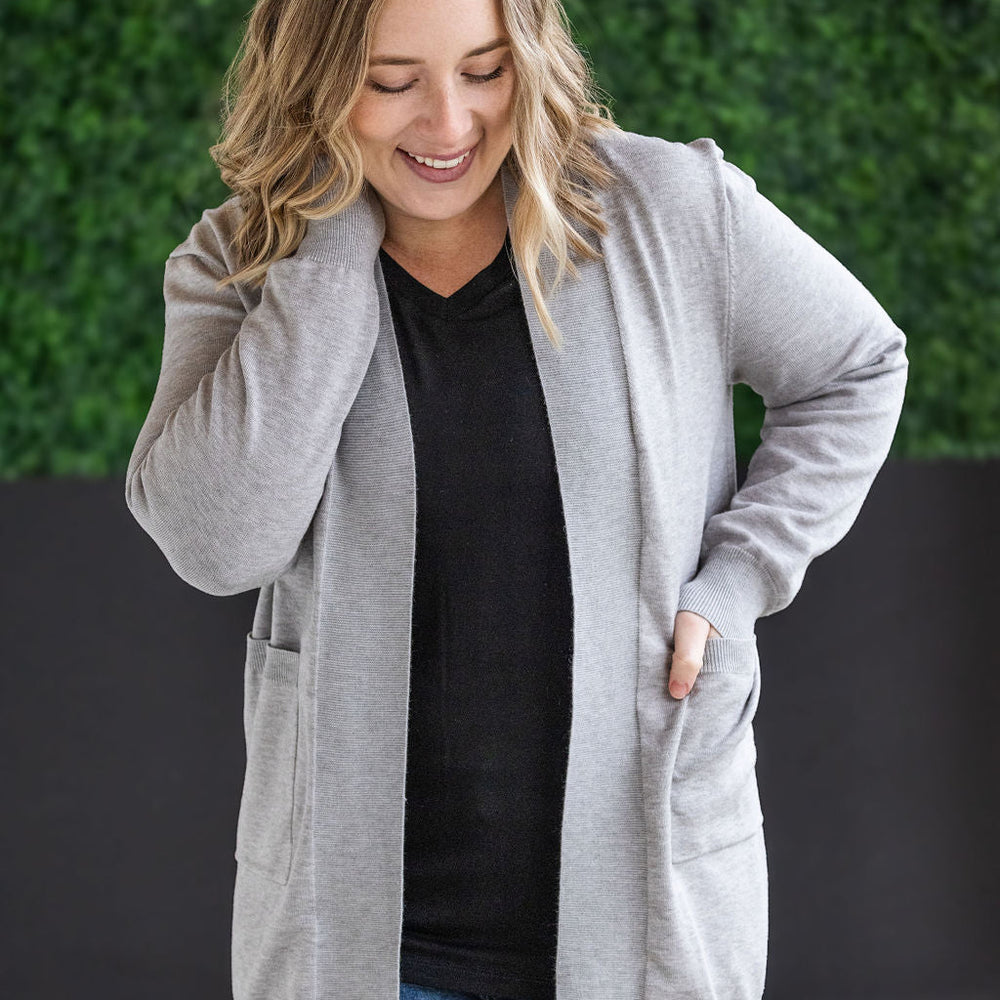 
                      
                        High Pocket Cardigan - Grey FINAL SALE
                      
                    