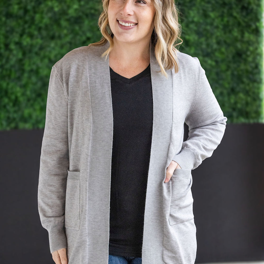 
                      
                        High Pocket Cardigan - Grey FINAL SALE
                      
                    