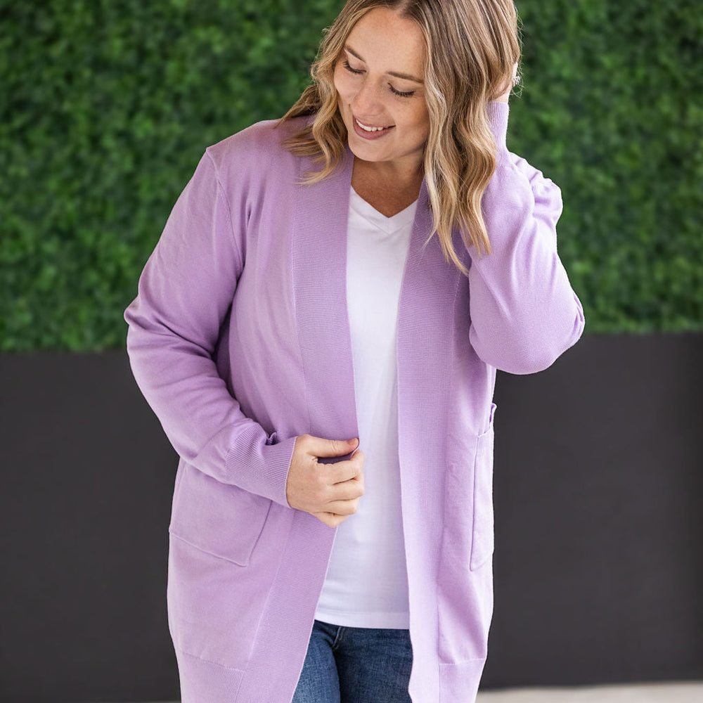 
                      
                        High Pocket Cardigan - Lavender FINAL SALE
                      
                    