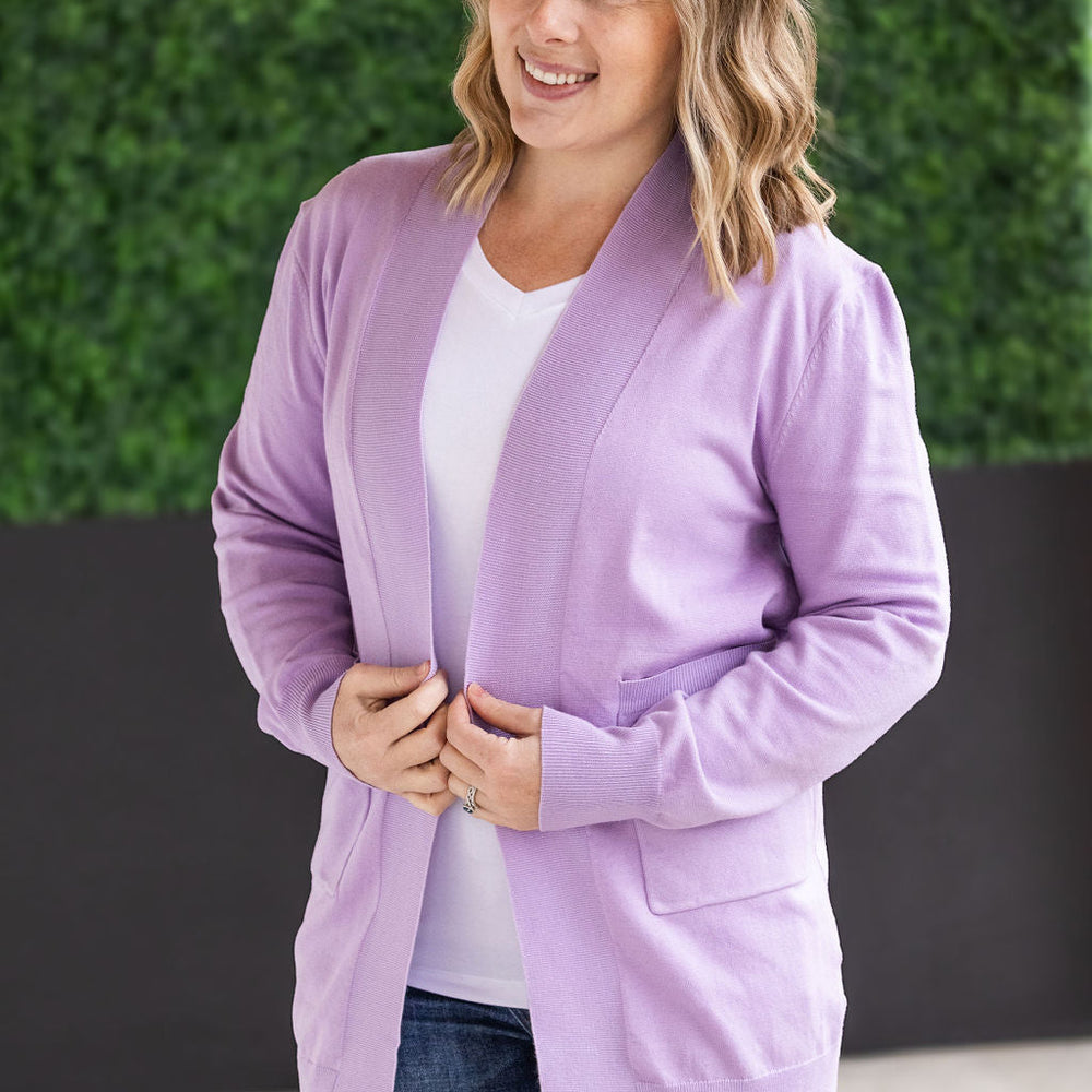 
                      
                        High Pocket Cardigan - Lavender FINAL SALE
                      
                    