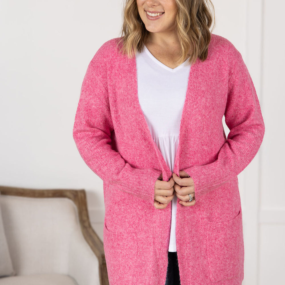 
                      
                        Madison Cozy Cardigan - Pink
                      
                    