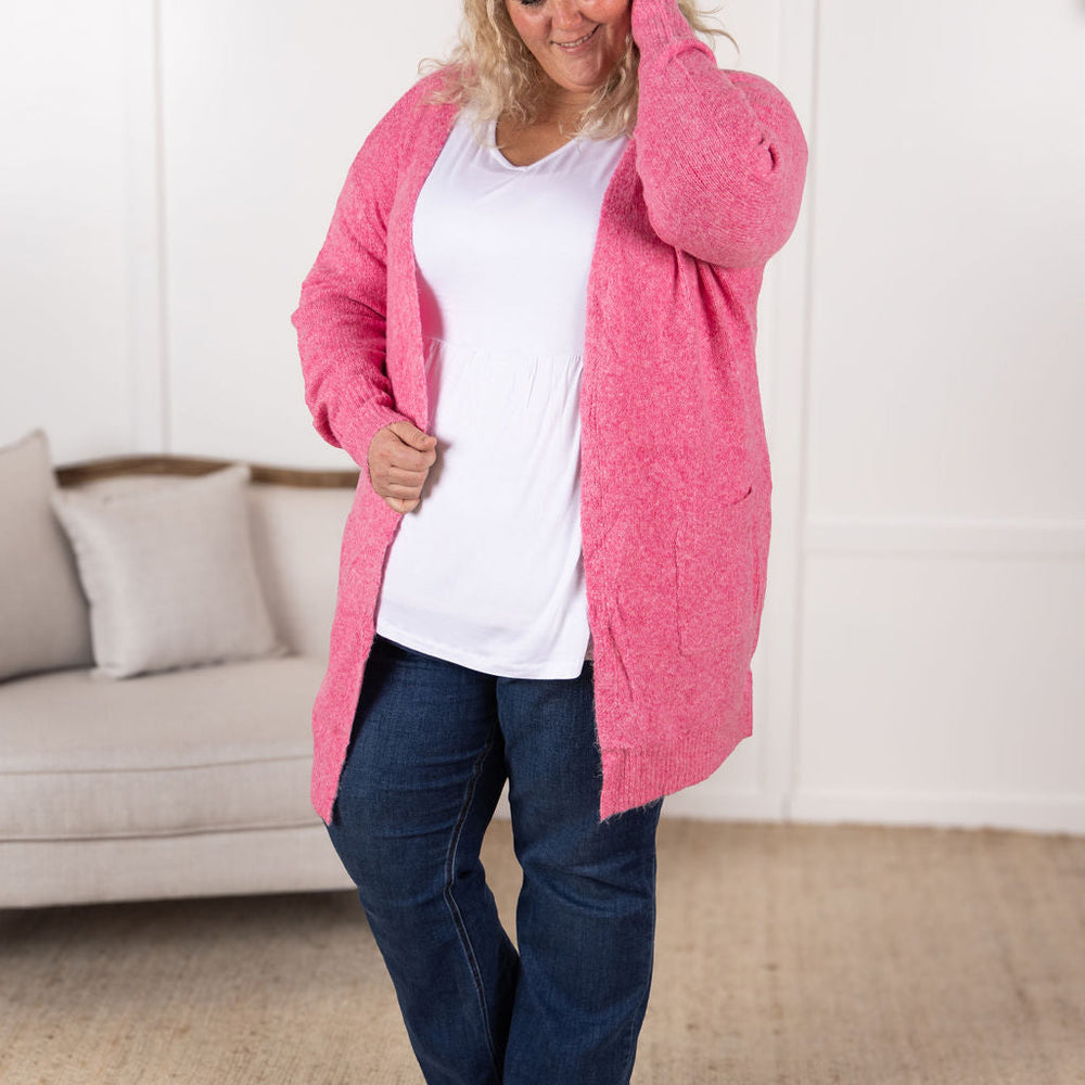 
                      
                        Madison Cozy Cardigan - Pink
                      
                    