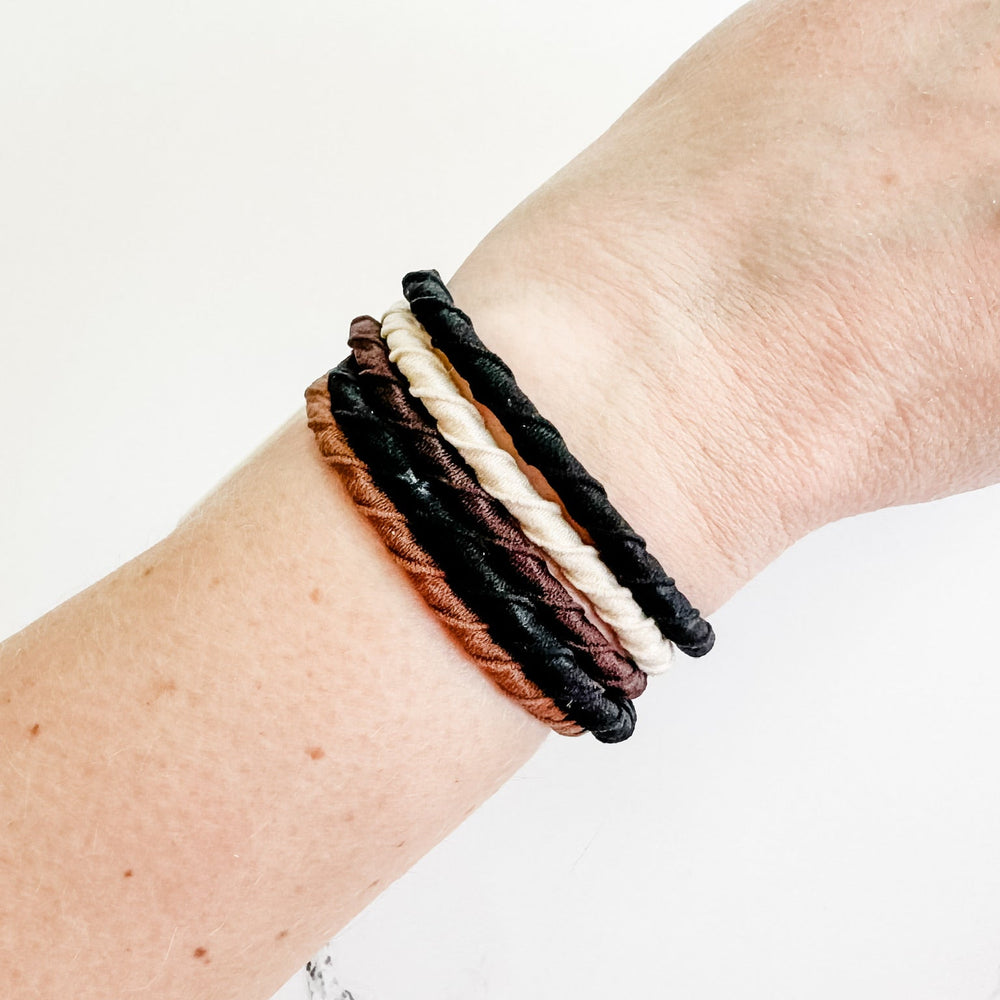 
                      
                        Hair Tie Bracelet Sets - Neutral Ropes | Hair Accessories
                      
                    