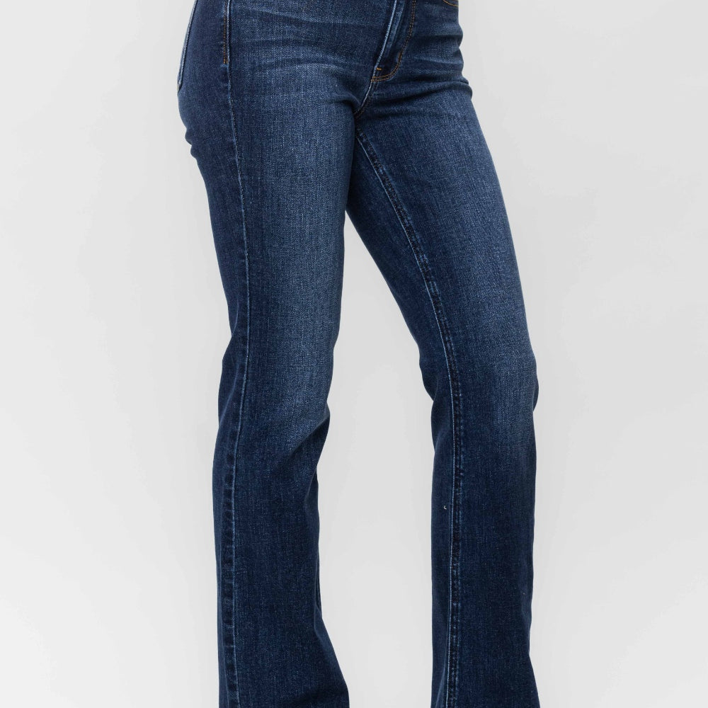 
                      
                        Edgy & Flared: Frayed Hem Bootcut Jeans
                      
                    