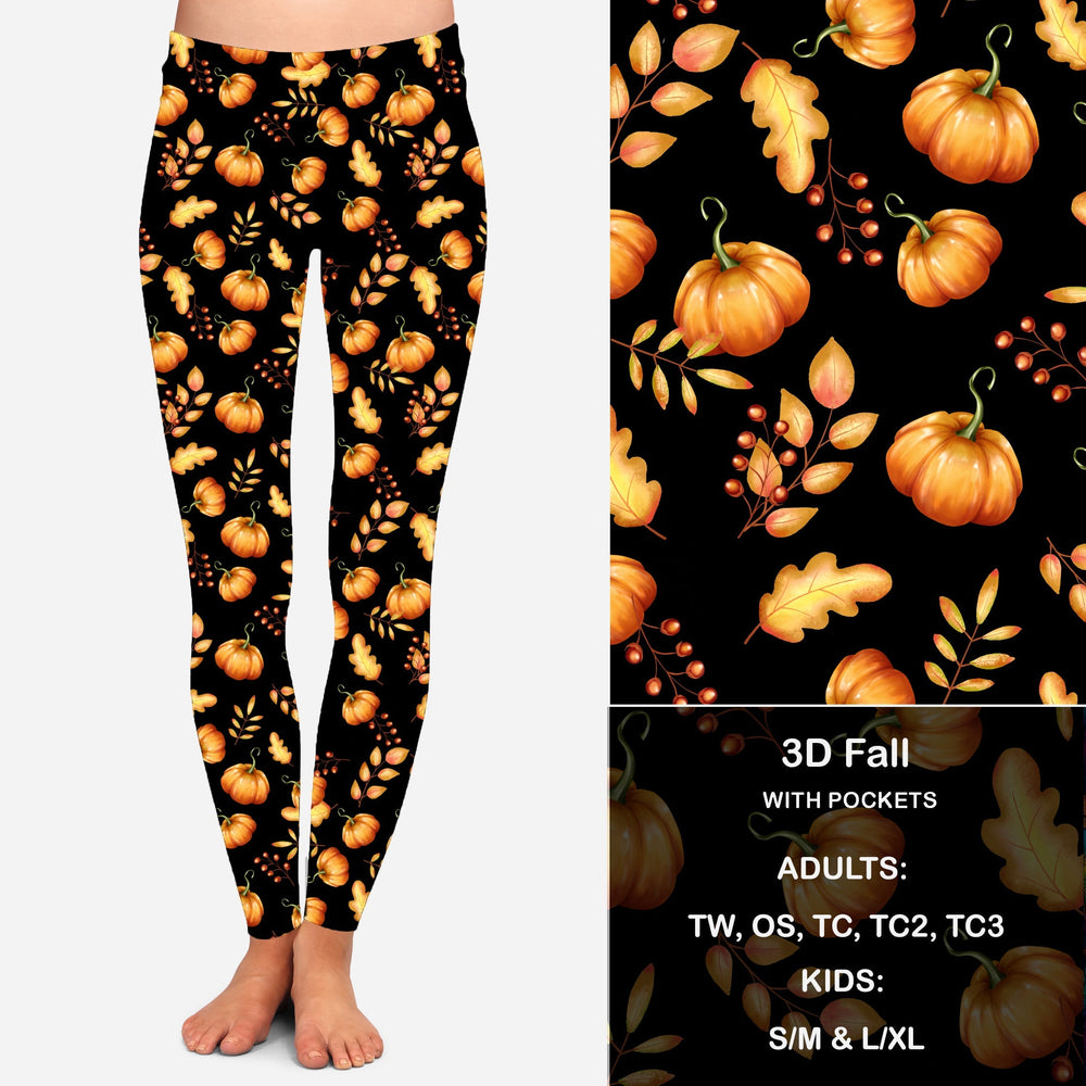 
                      
                        3D Fall Pumpkins Leggings & Capris with Pockets
                      
                    