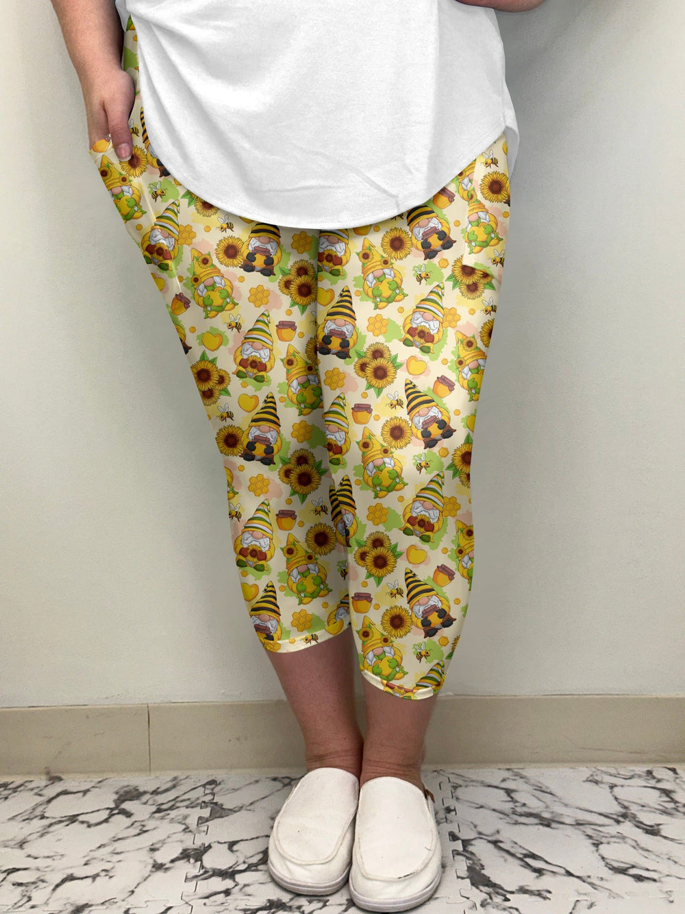 Honey Gnome Capri w/ Pockets