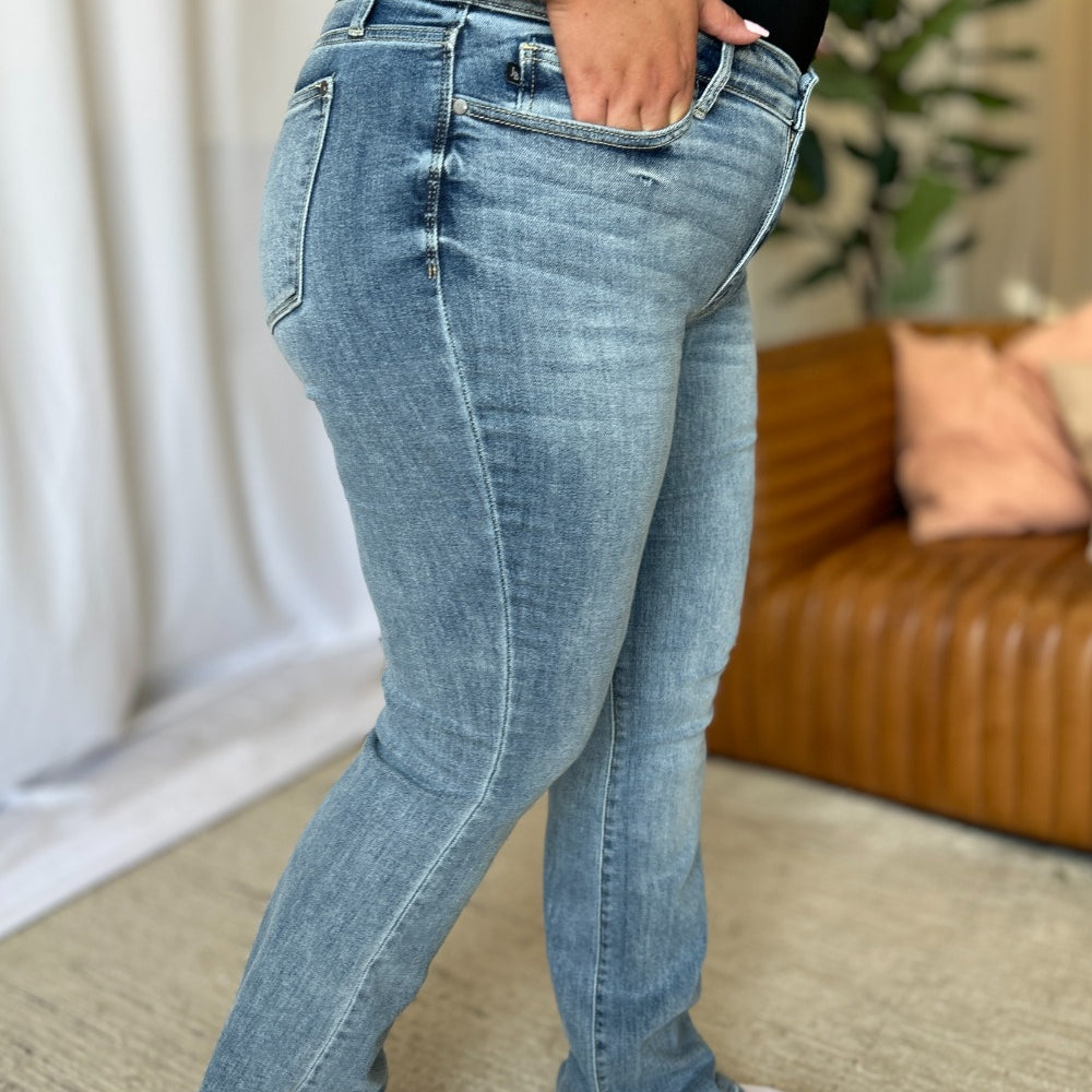 
                      
                        Judy Blue Full Size Medium Rise Bootcut Jeans
                      
                    