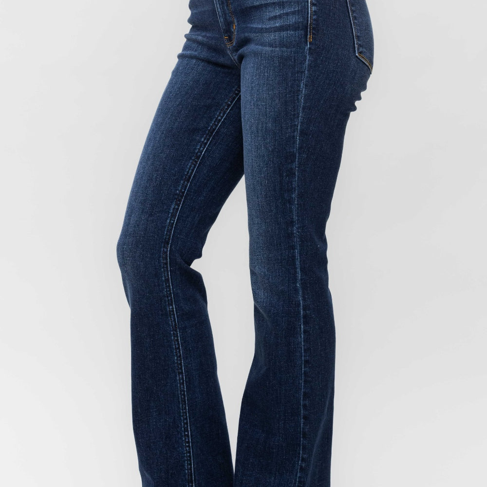 
                      
                        Edgy & Flared: Frayed Hem Bootcut Jeans
                      
                    