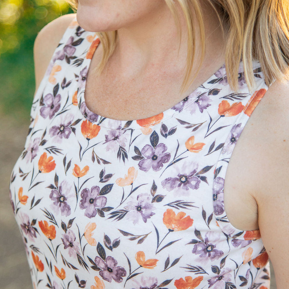 
                      
                        Renee Ruffle Tank - Harvest Floral
                      
                    