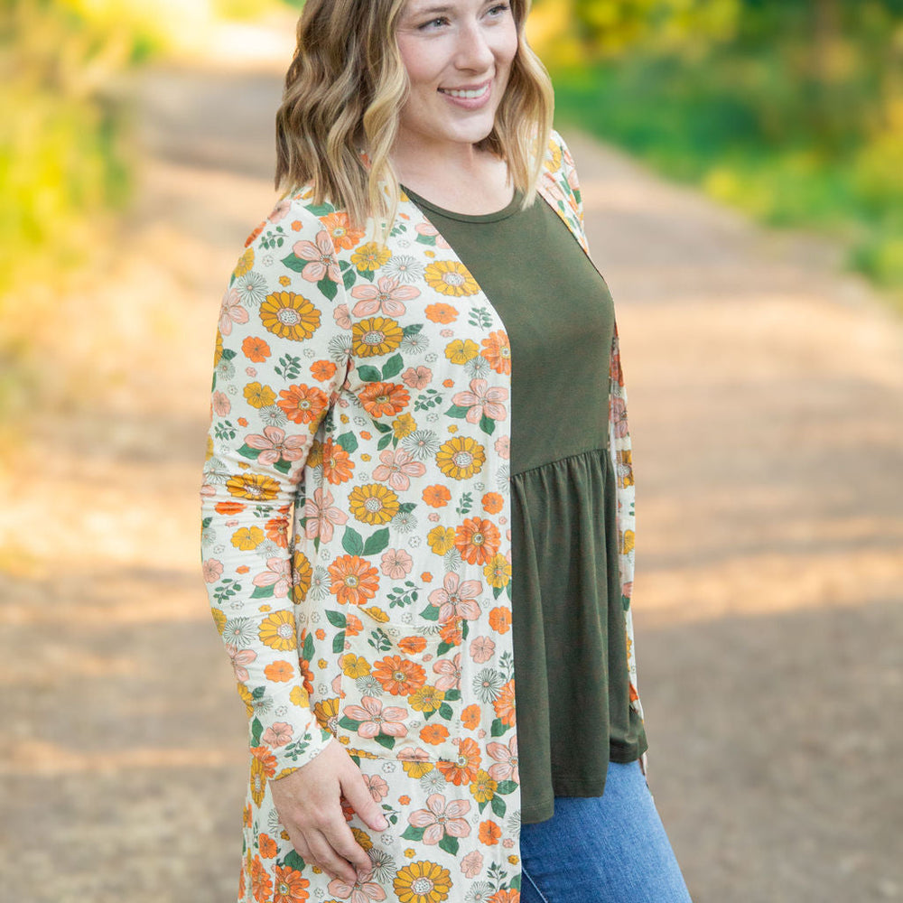 
                      
                        Classic Cardigan - Fall Boho Floral
                      
                    