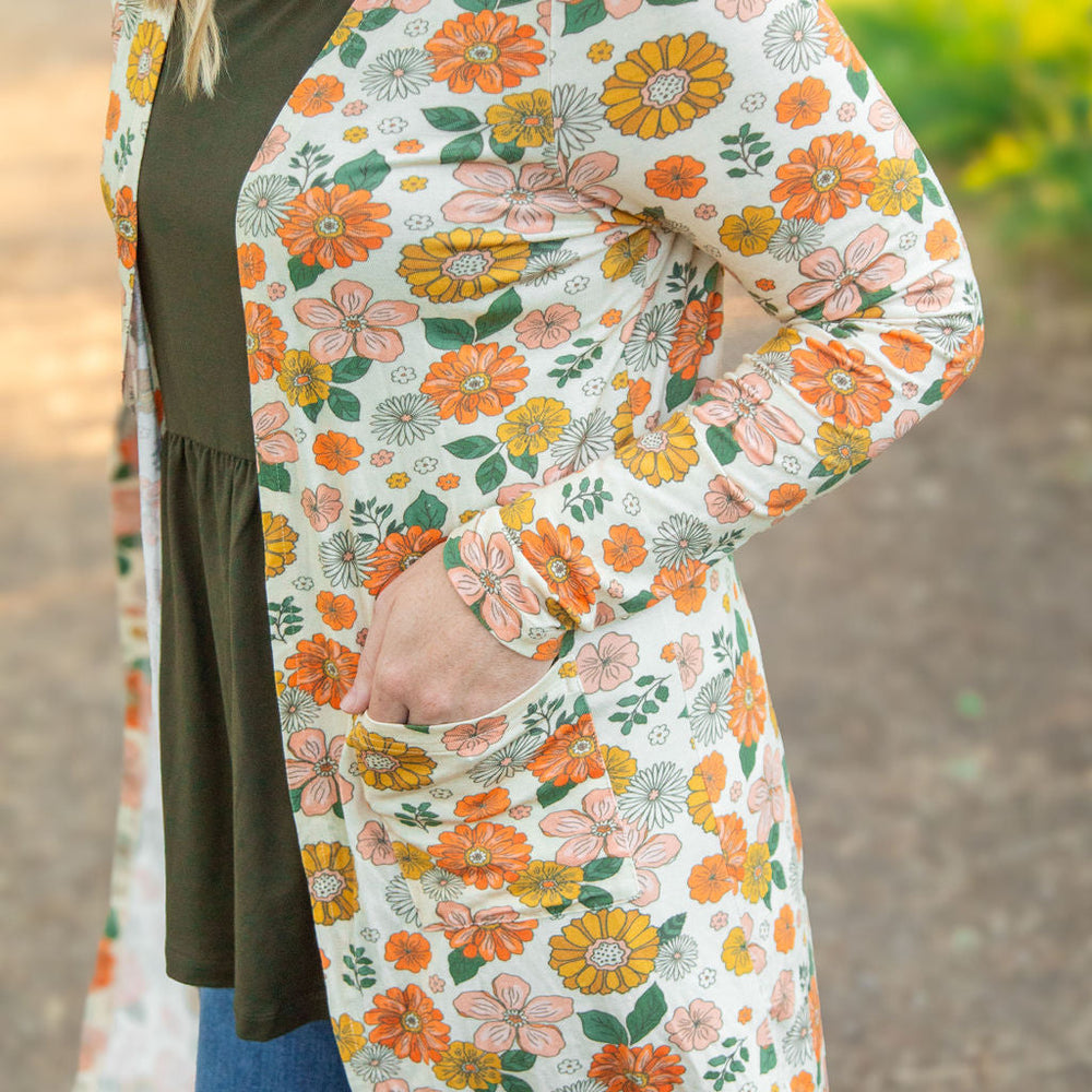 
                      
                        Classic Cardigan - Fall Boho Floral
                      
                    