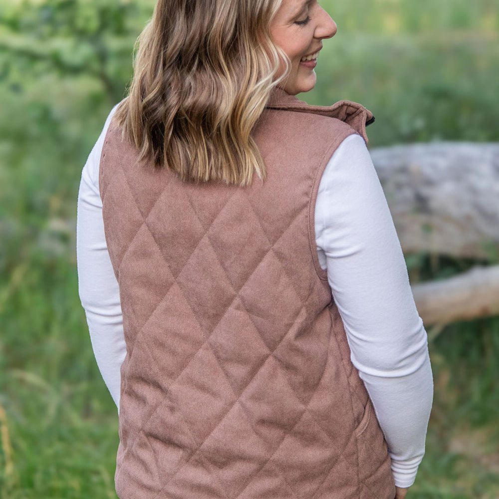 
                      
                        Corduroy Vest - Chestnut
                      
                    