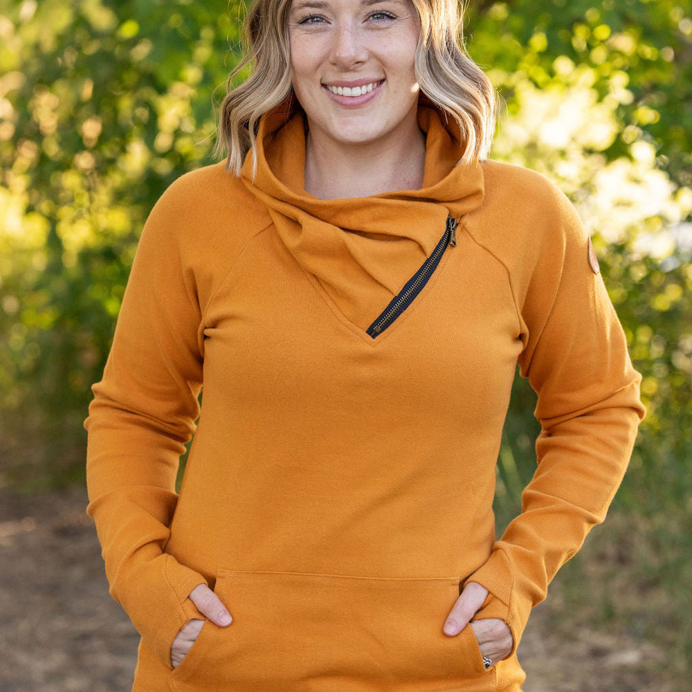 
                      
                        Classic Zoey ZipCowl Sweatshirt - Camel
                      
                    