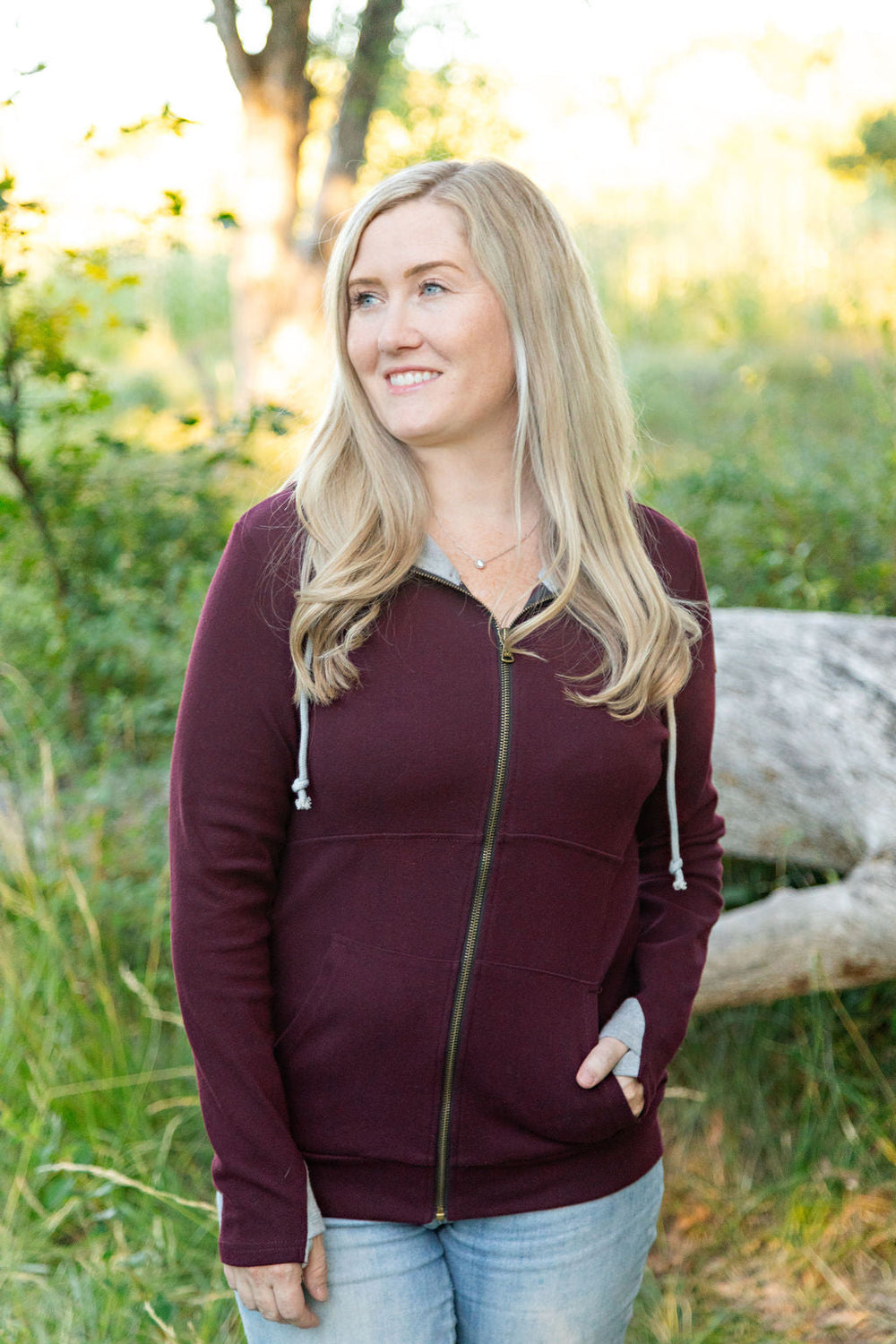 Classic FullZip - Burgundy