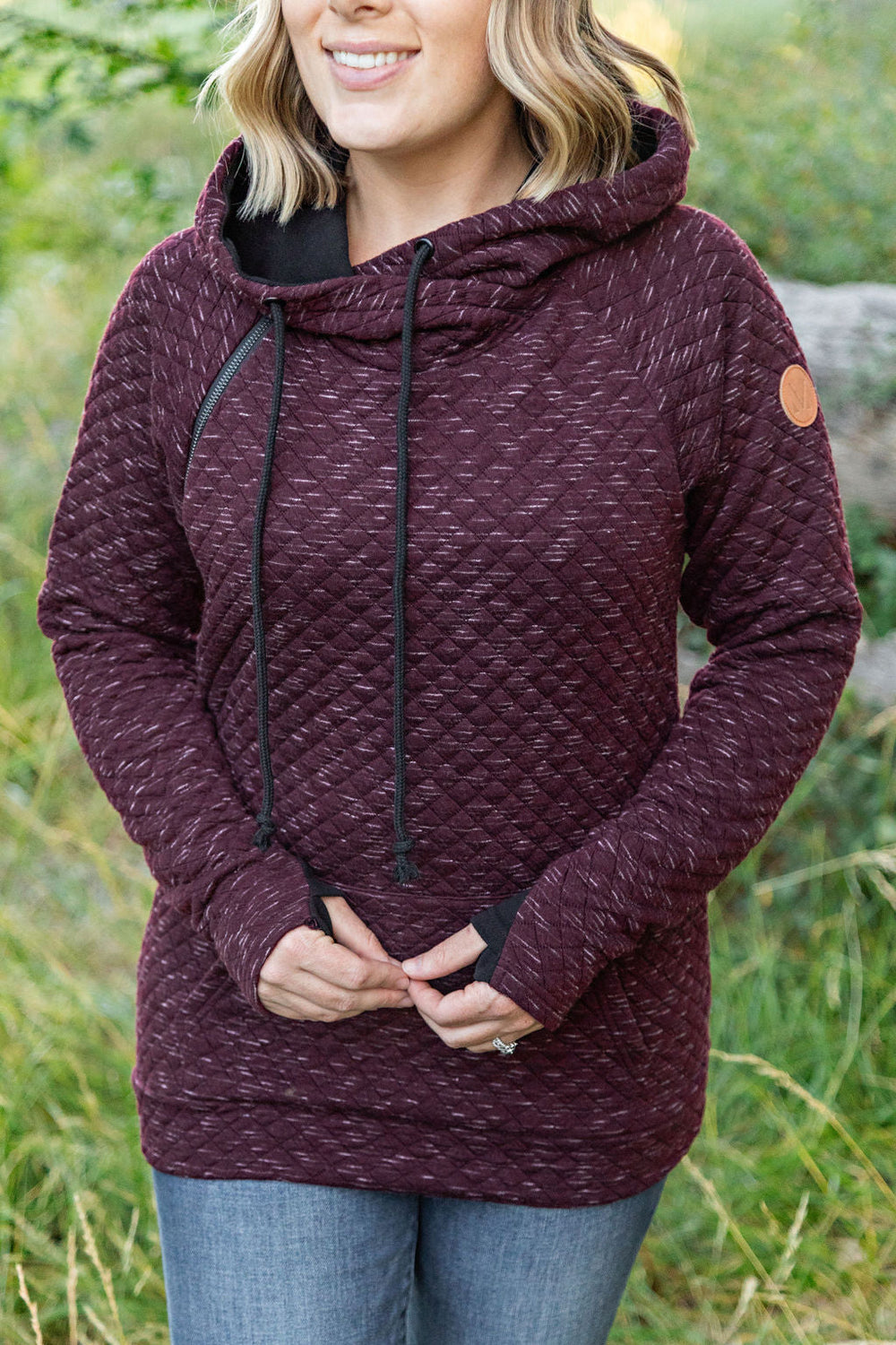 Sawyer SingleHood - Quilted Burgundy