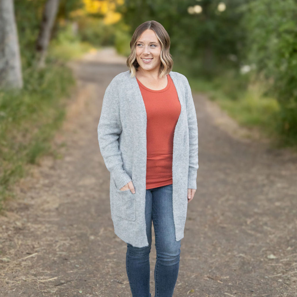 
                      
                        Madison Cozy Cardigan - Light Grey
                      
                    