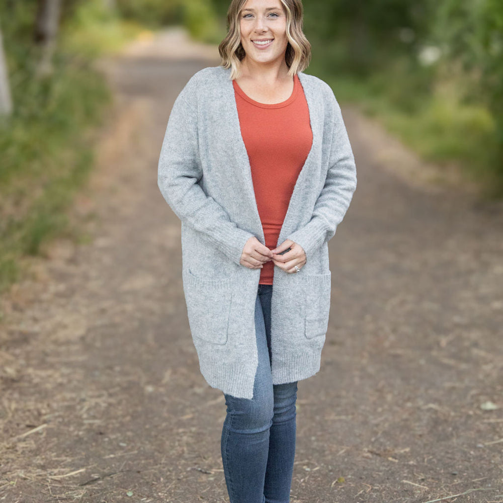 
                      
                        Madison Cozy Cardigan - Light Grey
                      
                    