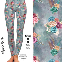  BoHo Floral - Leggings with Pockets