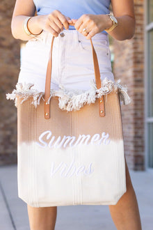  Michelle Mae Fringe Summer Vibes Bag - Tan
