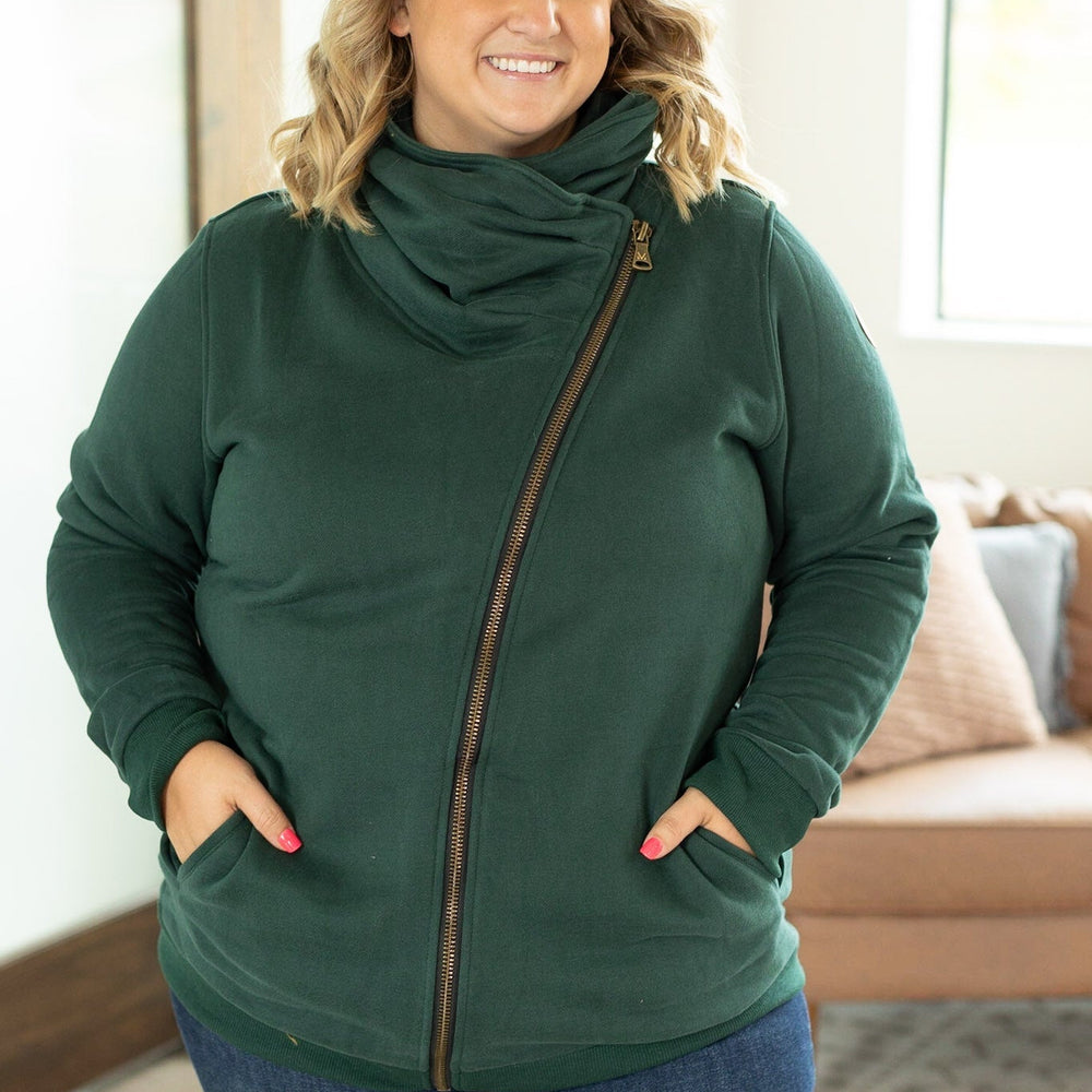 
                      
                        Quinn ZipUp Cowl - Evergreen
                      
                    