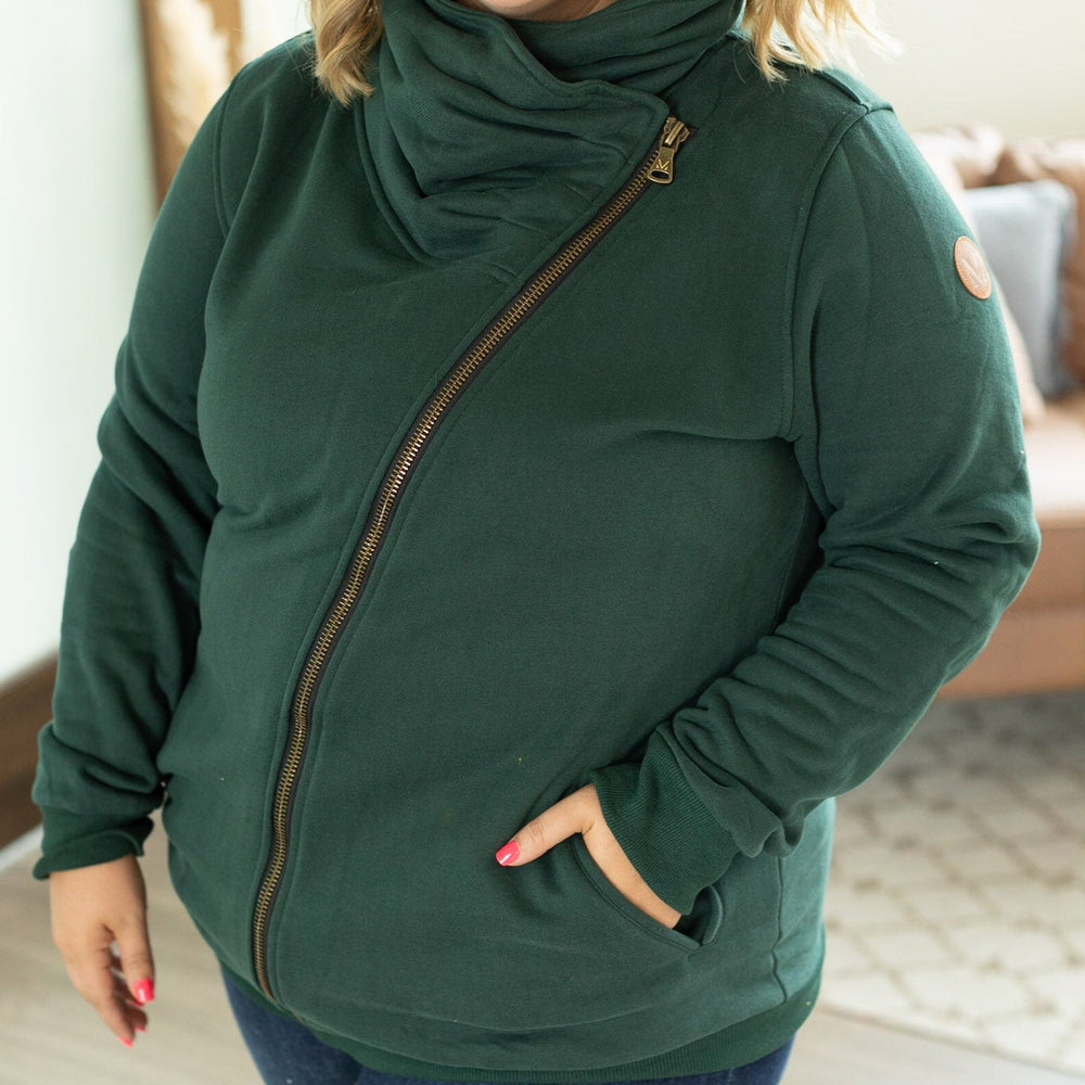 
                      
                        Quinn ZipUp Cowl - Evergreen
                      
                    