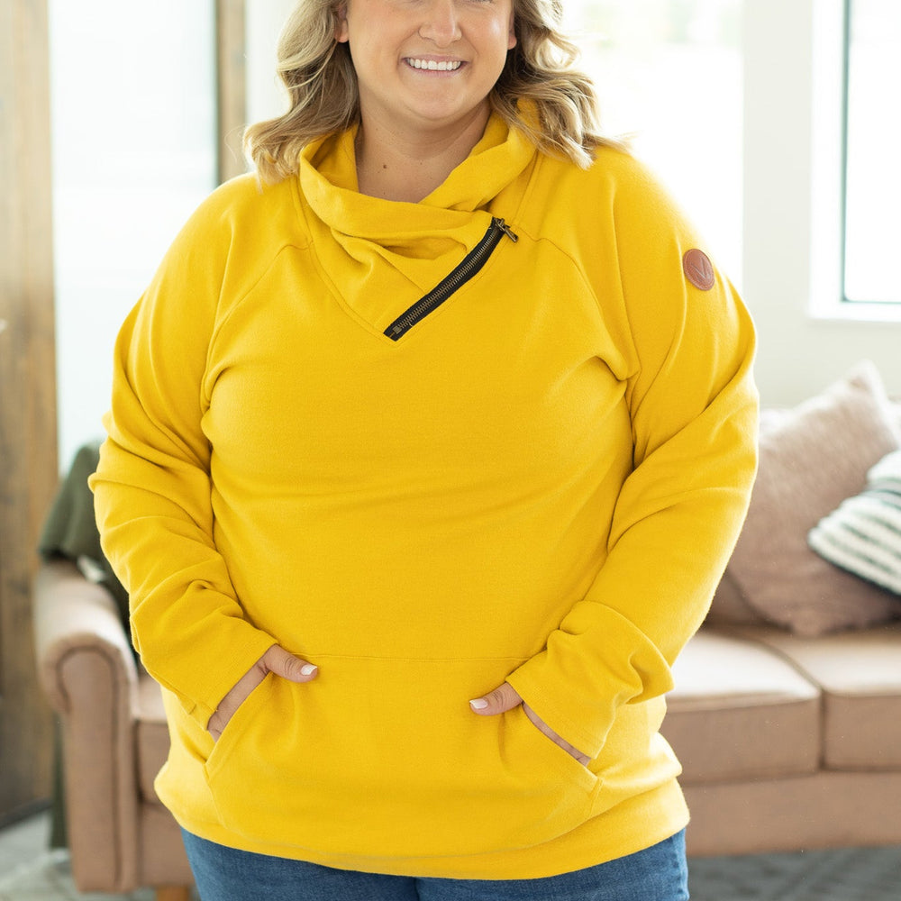 
                      
                        Classic Zoey ZipCowl Sweatshirt - Mustard
                      
                    