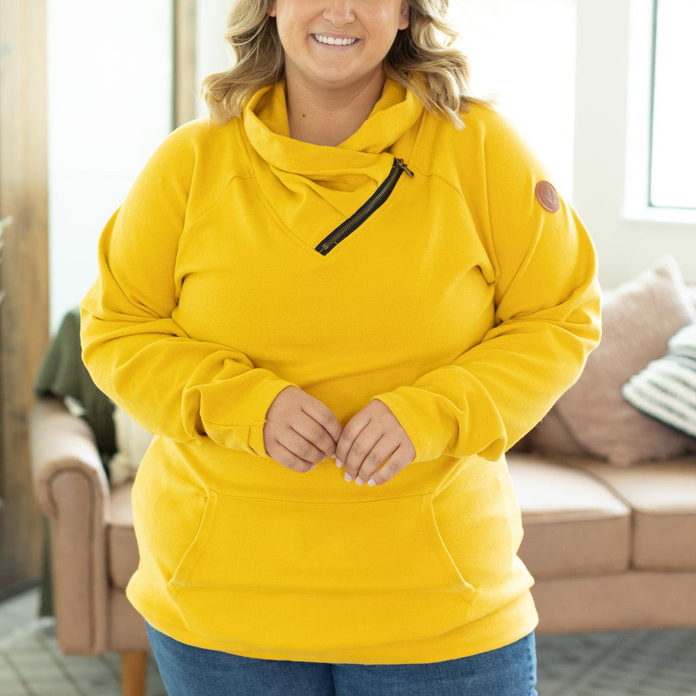 
                      
                        Classic Zoey ZipCowl Sweatshirt - Mustard
                      
                    