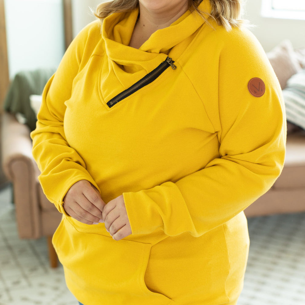 
                      
                        Classic Zoey ZipCowl Sweatshirt - Mustard
                      
                    