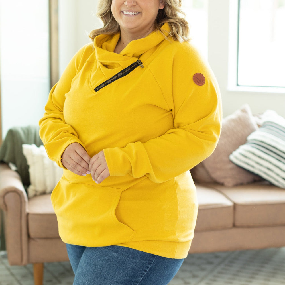 
                      
                        Classic Zoey ZipCowl Sweatshirt - Mustard
                      
                    