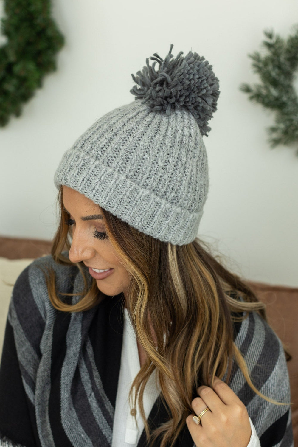 Heathered Gray Beanie