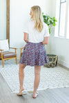 Michelle Mae Shelby Skort - Navy Micro Floral