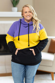  PREORDER: Michelle Mae Lizzie Hoodie- Minnesota Purple, Yellow, Black