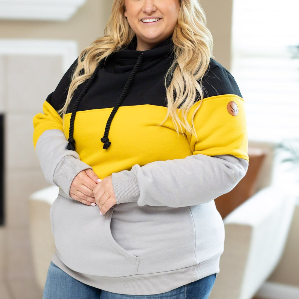 
                      
                        Lizzie Women's Hoodie | Pittsburgh Black, Yellow, Grey
                      
                    