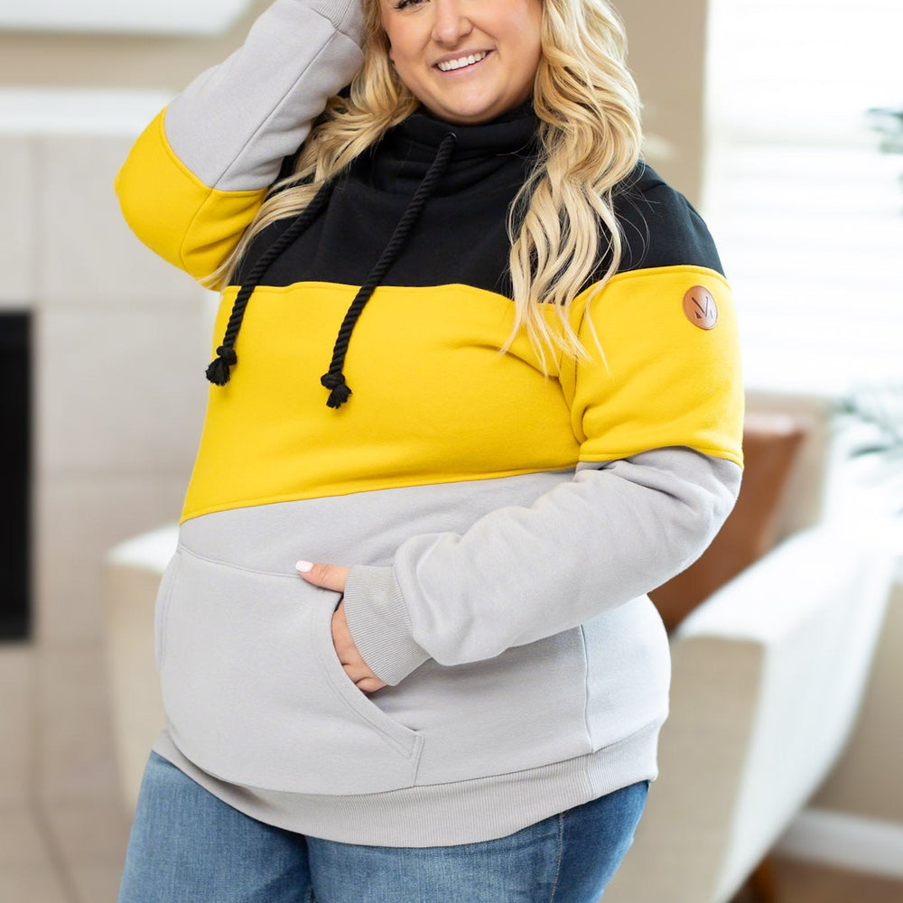 
                      
                        Lizzie Women's Hoodie | Pittsburgh Black, Yellow, Grey
                      
                    