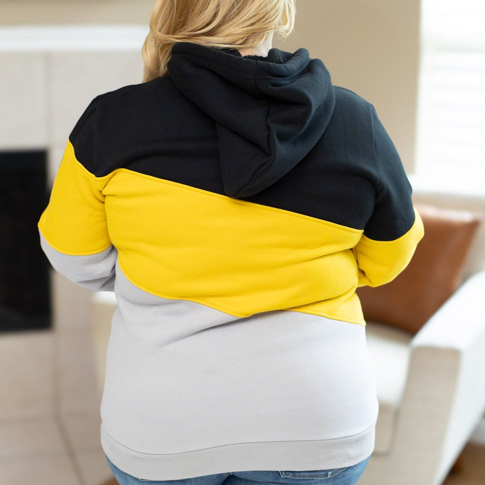 
                      
                        Lizzie Women's Hoodie | Pittsburgh Black, Yellow, Grey
                      
                    