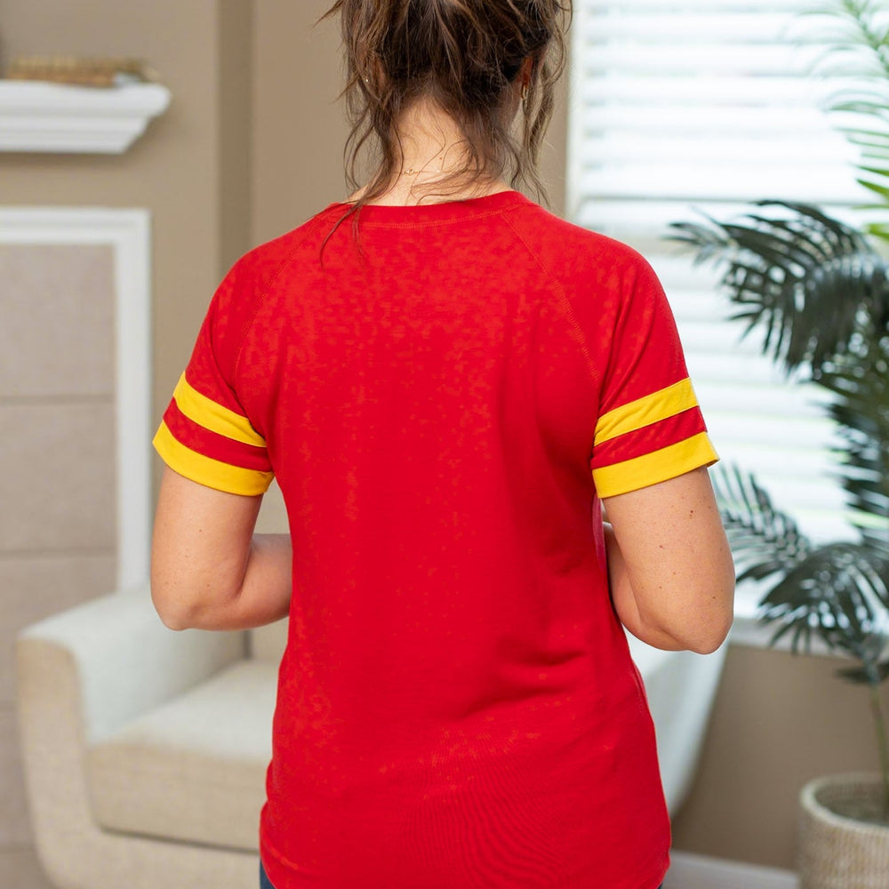 
                      
                        Kylie Tee - Kansas City Red and Yellow
                      
                    