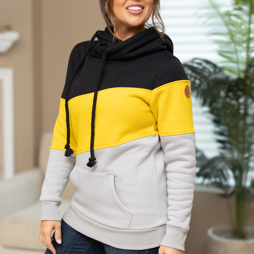 
                      
                        Lizzie Women's Hoodie | Pittsburgh Black, Yellow, Grey
                      
                    