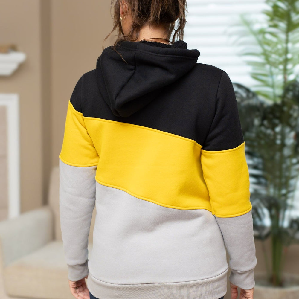 
                      
                        Lizzie Women's Hoodie | Pittsburgh Black, Yellow, Grey
                      
                    