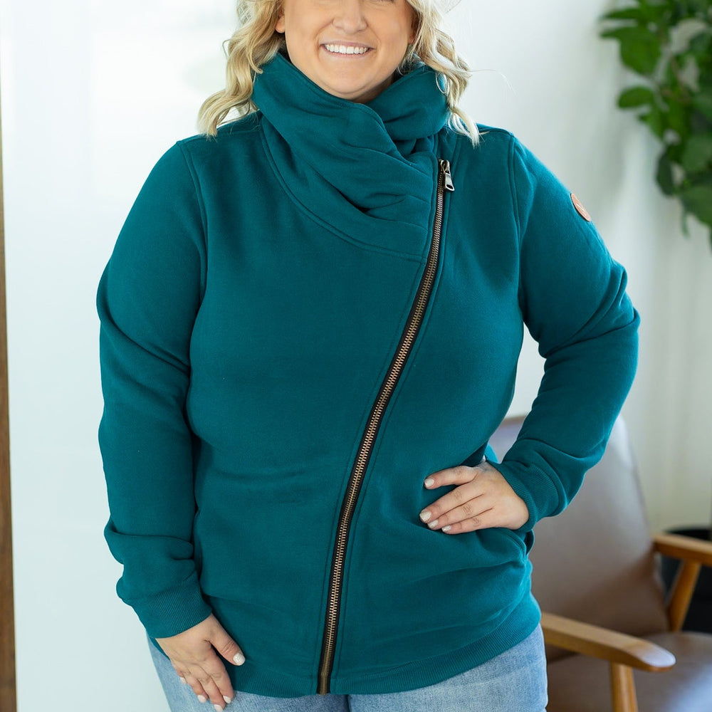 
                      
                        Quinn ZipUp Cowl - Teal
                      
                    