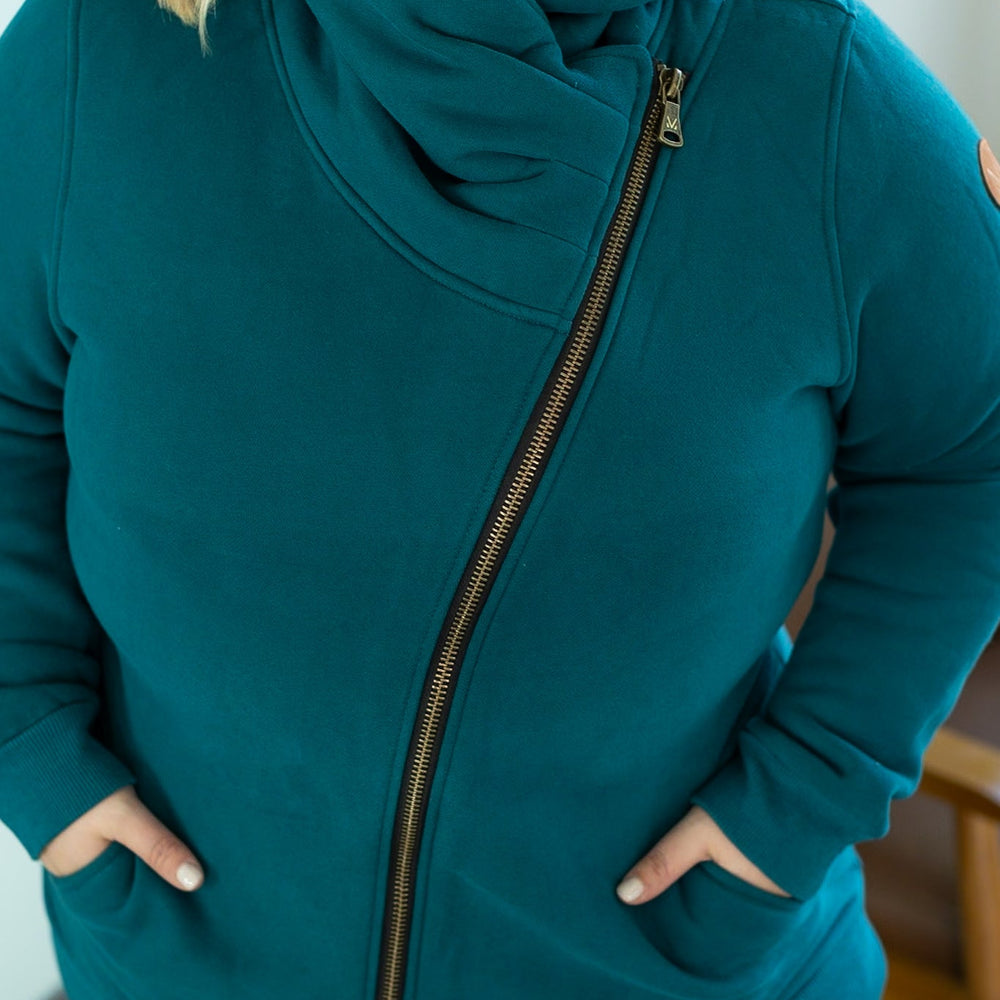 
                      
                        Quinn ZipUp Cowl - Teal
                      
                    