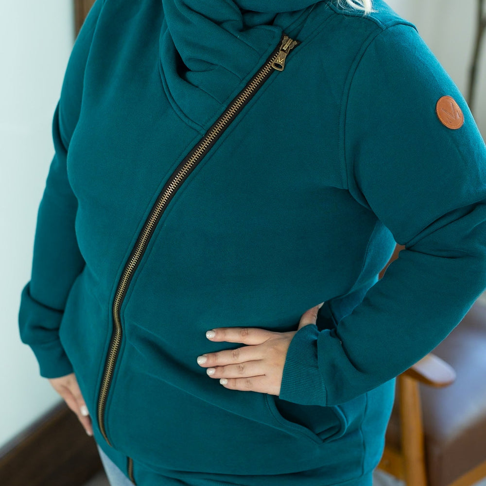 
                      
                        Quinn ZipUp Cowl - Teal
                      
                    