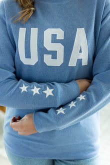  Michelle Mae USA Pullover - Blue